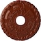 Ekena Millwork Kendall Train Station Medallion (Canopies up to 3 7/8"), 18 1/2"OD x 3 7/8"ID x 1"P, Firebrick CM18KDFIF - alternate 1
